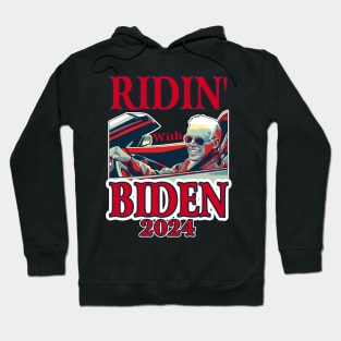 Ridin With Biden 2024 shirt, Biden Harris 2024 shirt , Biden For President LTSD13 Hoodie